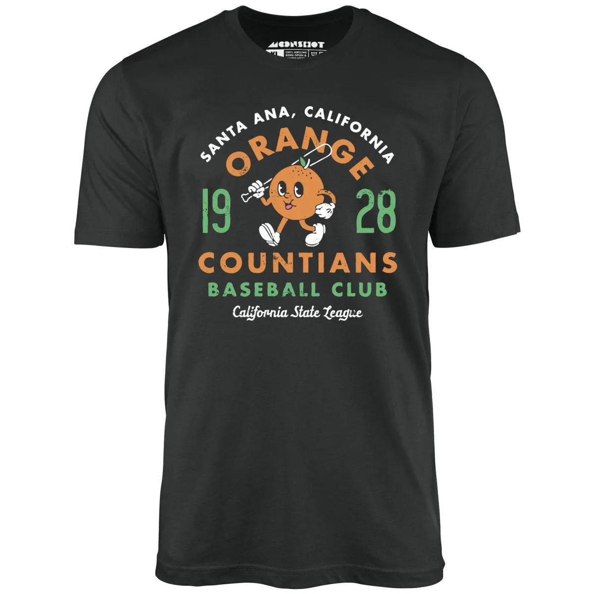 Santa Ana Orange Countians - California - Vintage Defunct Baseball Teams - Unisex T-Shirt