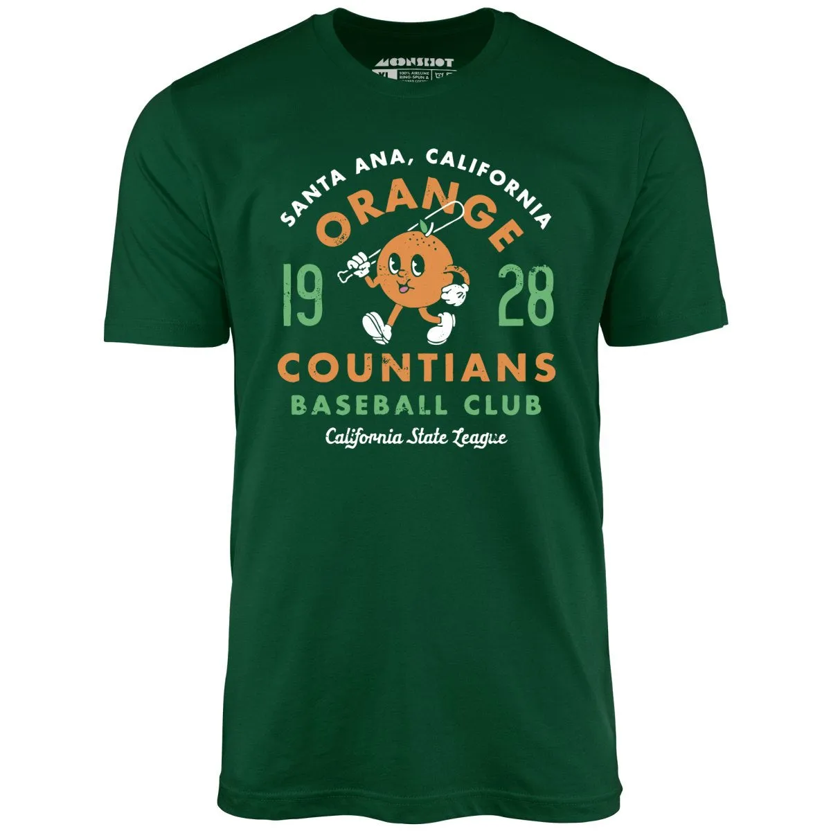 Santa Ana Orange Countians - California - Vintage Defunct Baseball Teams - Unisex T-Shirt