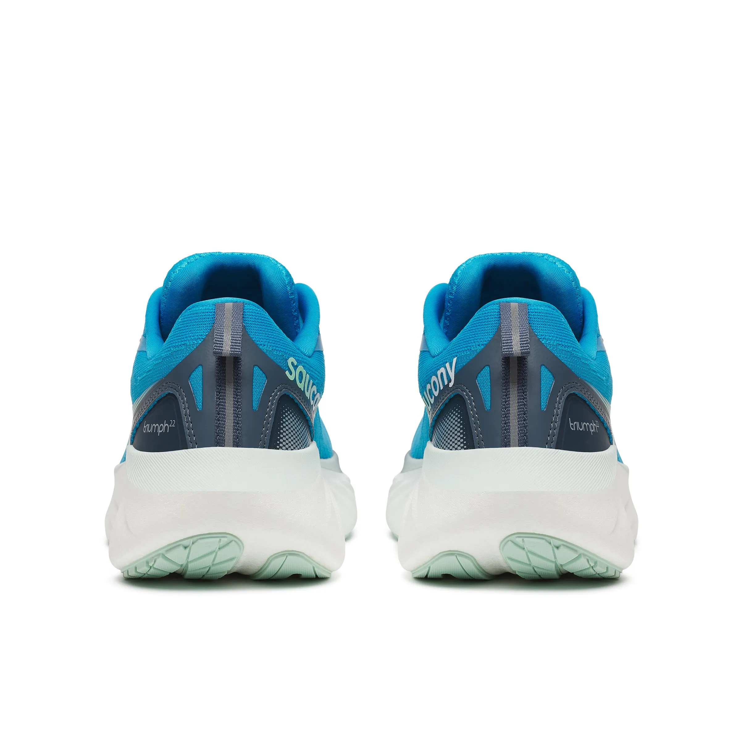 Saucony Triumph 22 (Womens) - Vizi Blue/Dusk