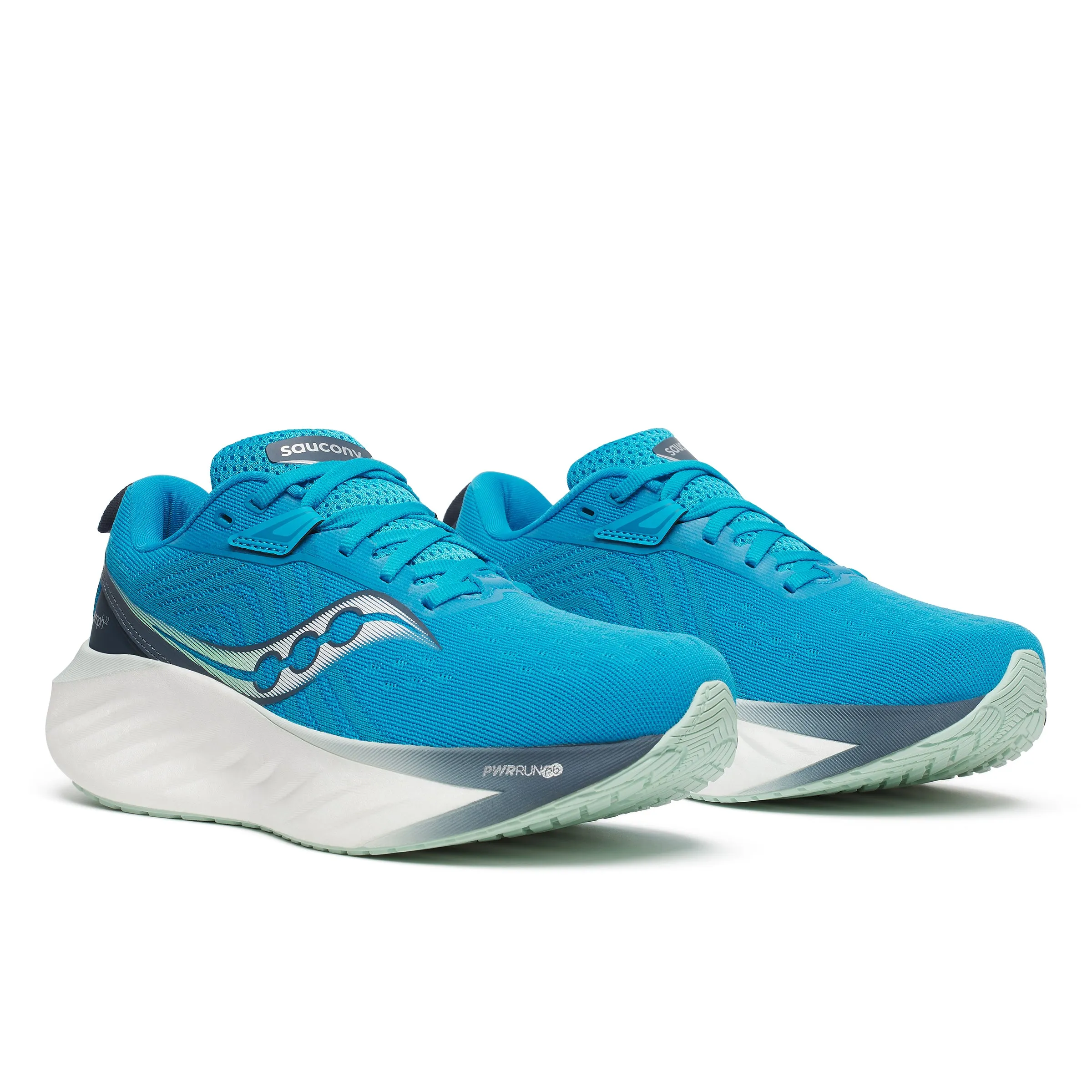 Saucony Triumph 22 (Womens) - Vizi Blue/Dusk