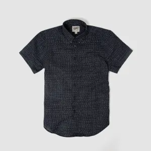 Short Sleeve Easy Shirt - Kimono Chon - Indigo