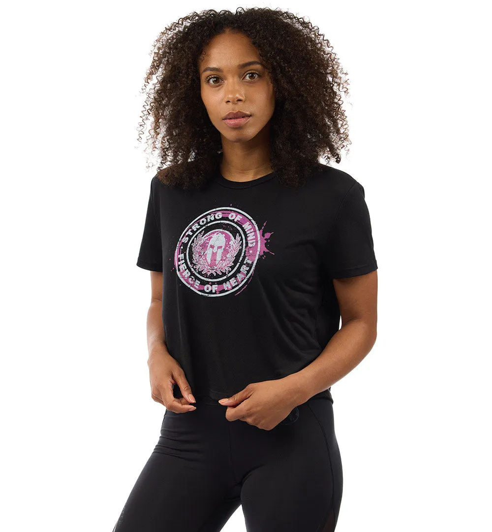 SPARTAN Mind & Heart Crop Tee - Women's