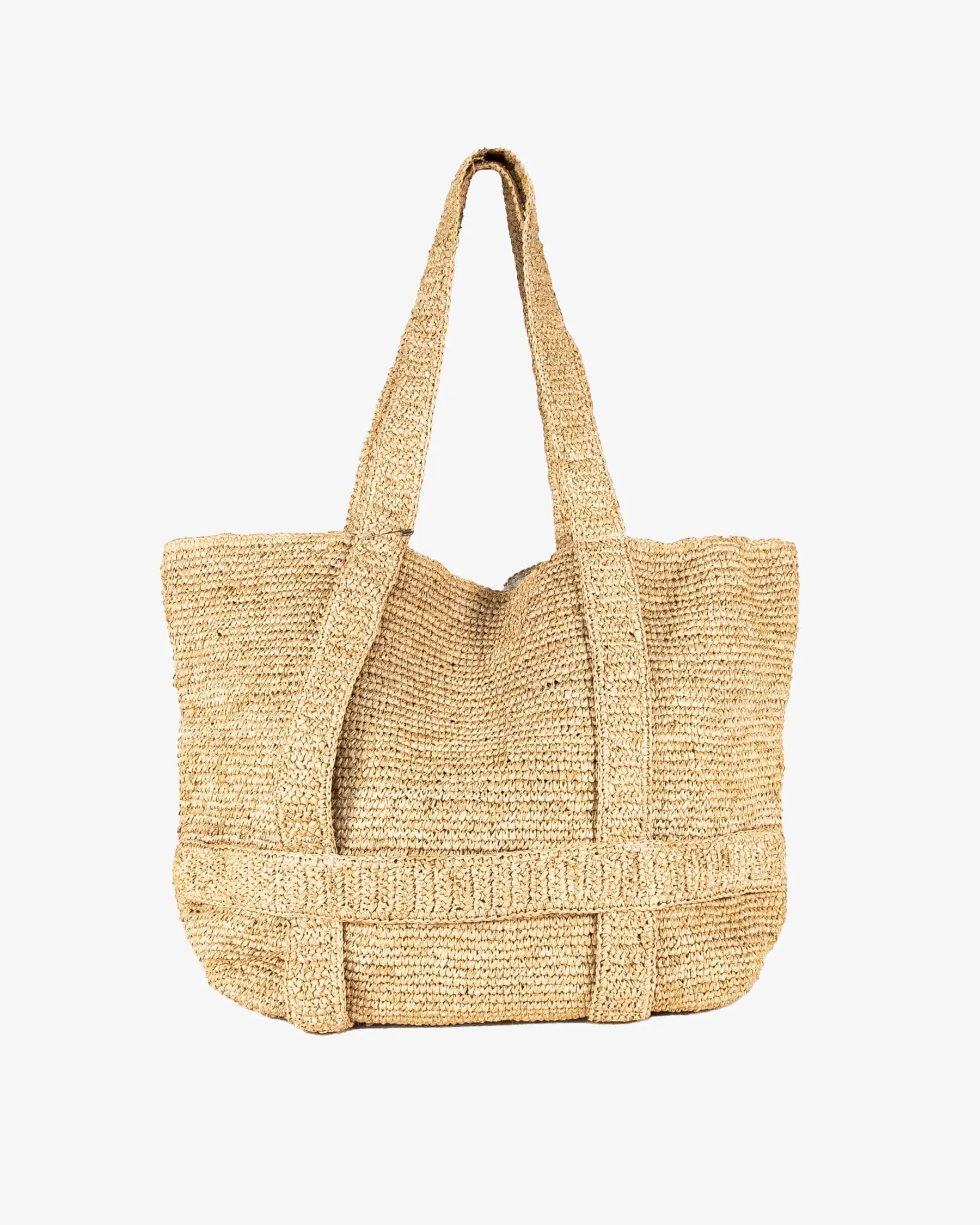 Straw Traveler Tote