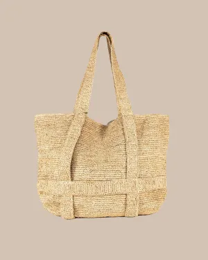 Straw Traveler Tote