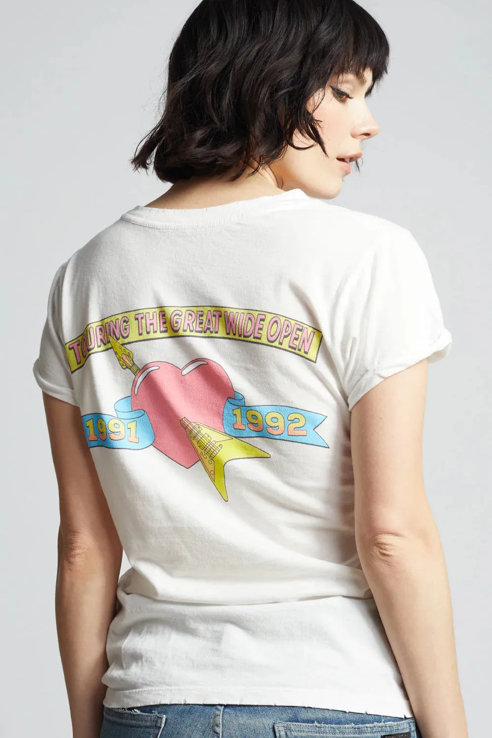 Tom Petty And The Heartbreakers Tour Tee - Pearl