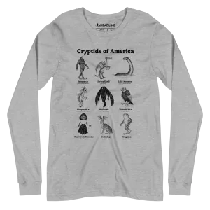 Unisex Cryptids of America Long Sleeve T-Shirt