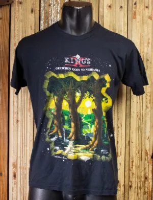 Vintage King's X Gretchen Goes to Nebraska Concert T Shirt 1989 Black Medium