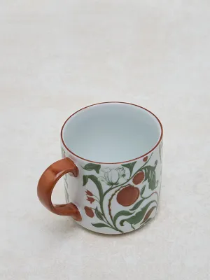 Westside Home Multicolour Floral Print Mug