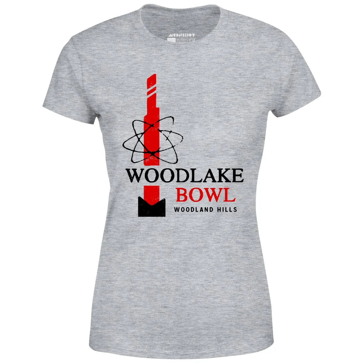 Woodlake Bowl - Woodland Hills, CA - Vintage Bowling Alley - Women's T-Shirt