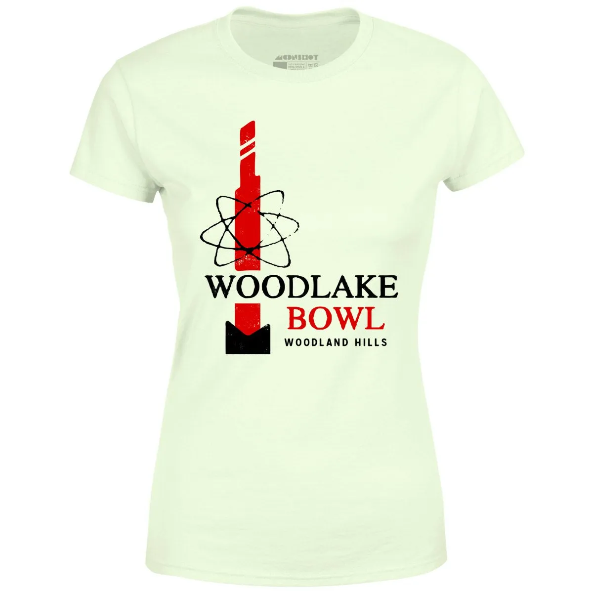 Woodlake Bowl - Woodland Hills, CA - Vintage Bowling Alley - Women's T-Shirt